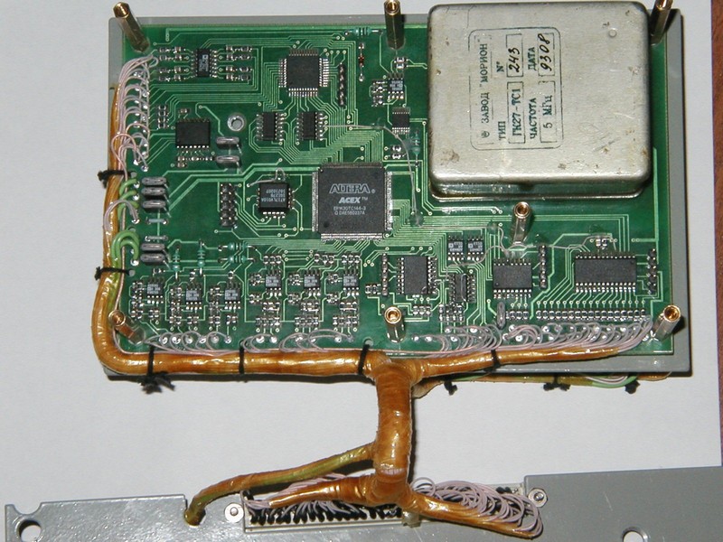 Блок сбора данных для гравиметрического комплекса